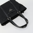PRADA Hand Bag Nylon Canvas 6 Set Black Beige Red Auth fm4988-9