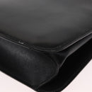 HERMES Dolly Schultertasche Leder Schwarz Gold Auth fm4990-16