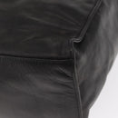 CHANEL COCO Mark Chain Shoulder Bag Leather Black Gold CC Auth fm4991-14