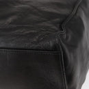 CHANEL COCO Mark Chain Shoulder Bag Leather Black Gold CC Auth fm4991-16