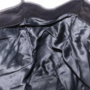 CHANEL COCO Mark Chain Shoulder Bag Leather Black Gold CC Auth fm4991-18