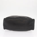 CHANEL COCO Mark Chain Shoulder Bag Leather Black Gold CC Auth fm4991-5