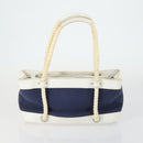 BURBERRY Nova Check Shoulder Bag Canvas 4 Set Beige Navy Auth fm4993-14