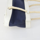 BURBERRY Nova Check Shoulder Bag Canvas 4 Set Beige Navy Auth fm4993-16