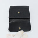 CHANEL Wallet Caviar Skin Black Gold CC Auth fm4996-17