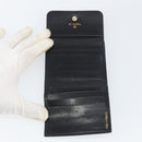 CHANEL Wallet Caviar Skin Black Gold CC Auth fm4996-20