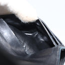 CHANEL Wallet Caviar Skin Black Gold CC Auth fm4996-22