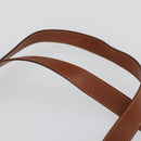 BURBERRY Nova Check Hand Bag PVC Leather Canvas 2 Set Beige Auth fm5002-6