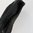 BOTTEGA VENETA INTRECCIATO Bag Leather Nylon 3 Set Beige Black Auth fm5006-18
