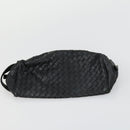 BOTTEGA VENETA INTRECCIATO Bag Leather Nylon 3 Set Beige Black Auth fm5006-19
