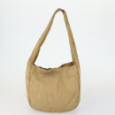 BOTTEGA VENETA INTRECCIATO Bag Leather Nylon 3 Set Beige Black Auth fm5006-2