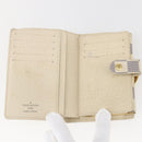 LOUIS VUITTON Damier Azur Portefeuille Viennois Wallet N61676 LV Auth fm5007-8
