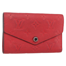 LOUIS VUITTON Empreinte Portefeuille Curie's Compact Wallet M60735 Auth fm5008