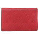 LOUIS VUITTON Empreinte Portefeuille Curie's Compact Wallet M60735 Auth fm5008-2