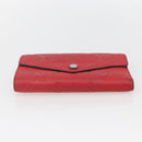 LOUIS VUITTON Empreinte Portefeuille Curie's Compact Wallet M60735 Auth fm5008-6