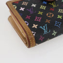 LOUIS VUITTON Multicolor Portefeuille Viennois Wallet Black M92988 Auth fm5009-14