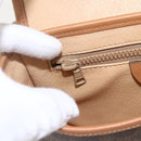 CELINE Macadam Canvas Shoulder Bag PVC Leather Brown Gold Auth fm5013-15