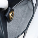 GUCCI Micro GG Supreme Bag PVC Leather Black Gold 007 01422 0137 Auth fm5014-22