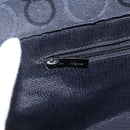 Salvatore Ferragamo Gancini Shoulder Bag Canvas Black Silver Auth fm5022V-17