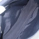 Salvatore Ferragamo Gancini Shoulder Bag Canvas Black Silver Auth fm5022V-10