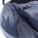 Salvatore Ferragamo Gancini Shoulder Bag Canvas Black Silver Auth fm5022V-19