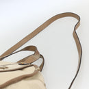 Chloe Hand Bag Leather 2way Beige Gold Auth fm5023-15