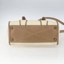 Chloe Hand Bag Leather 2way Beige Gold Auth fm5023-5