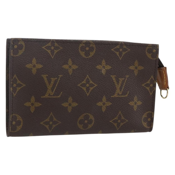 LOUIS VUITTON Monogram Bucket PM Accessory Pouch LV Auth fm5032