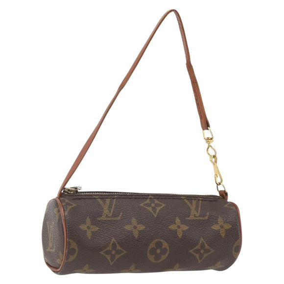 LOUIS VUITTON Monogram Papillon Pouch LV Auth fm5035