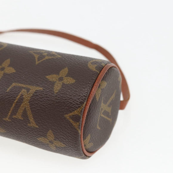 LOUIS VUITTON Monogram Papillon Pouch LV Auth fm5035