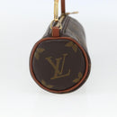 LOUIS VUITTON Monogram Papillon Pouch LV Auth fm5035-4