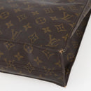 LOUIS VUITTON Monogram Sac Plat Hand Bag M51140 LV Auth fm5042-9