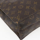 LOUIS VUITTON Monogram Sac Plat Hand Bag M51140 LV Auth fm5042-16
