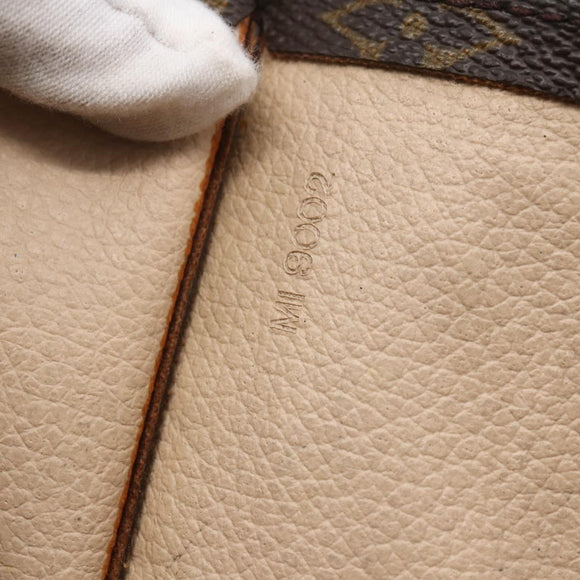 LOUIS VUITTON Monogram Sac Plat Hand Bag M51140 LV Auth fm5042