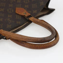 LOUIS VUITTON Monogram Sac Plat Hand Bag M51140 LV Auth fm5042-7