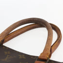 LOUIS VUITTON Monogram Sac Plat Hand Bag M51140 LV Auth fm5042-8