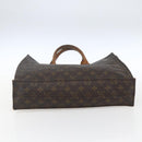 LOUIS VUITTON Monogram Sac Plat Hand Bag M51140 LV Auth fm5042-5
