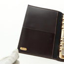 FENDI Zucca Canvas Agenda Day Planner Cover Brown Black Auth fm5048V-18