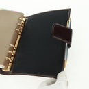 FENDI Zucca Canvas Agenda Day Planner Cover Brown Black Auth fm5048V-20