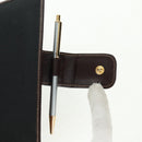 FENDI Zucca Canvas Agenda Day Planner Cover Brown Black Auth fm5048V-9