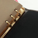FENDI Zucca Canvas Agenda Day Planner Cover Brown Black Auth fm5048V-25