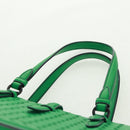 BOTTEGA VENETA INTRECCIATO Hand Bag Leather Green Auth fm5052V-10