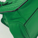 BOTTEGA VENETA INTRECCIATO Hand Bag Leather Green Auth fm5052V-14