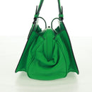 BOTTEGA VENETA INTRECCIATO Hand Bag Leather Green Auth fm5052V-6