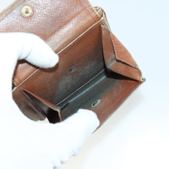LOUIS VUITTON Monogram Wallet 7 Set LV Auth fm5056