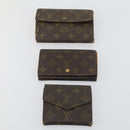 LOUIS VUITTON Monogram Wallet 7 Set LV Auth fm5056-12
