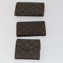 LOUIS VUITTON Monogram Wallet 7 Set LV Auth fm5056-13