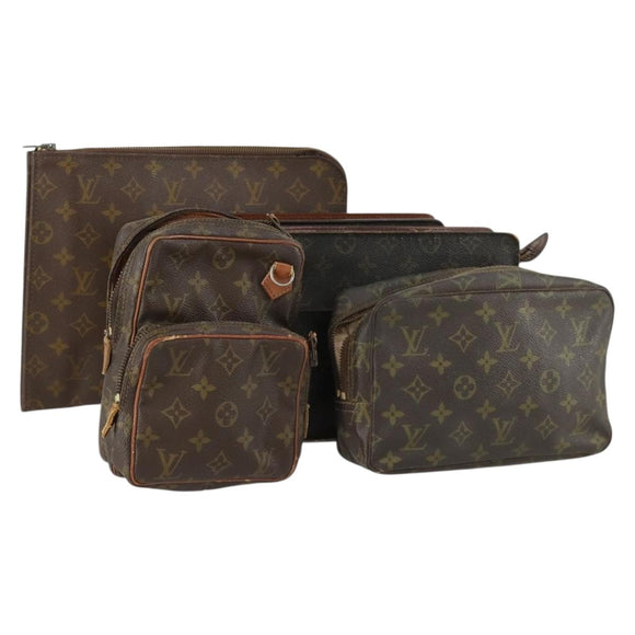 LOUIS VUITTON Monogram Bag 5 Set LV Auth fm5058