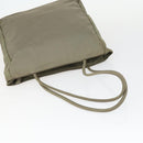 PRADA Bag Nylon 5 Set Black Khaki blue Auth fm5059-19