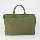 PRADA Bag Nylon 5 Set Black Khaki blue Auth fm5059-3